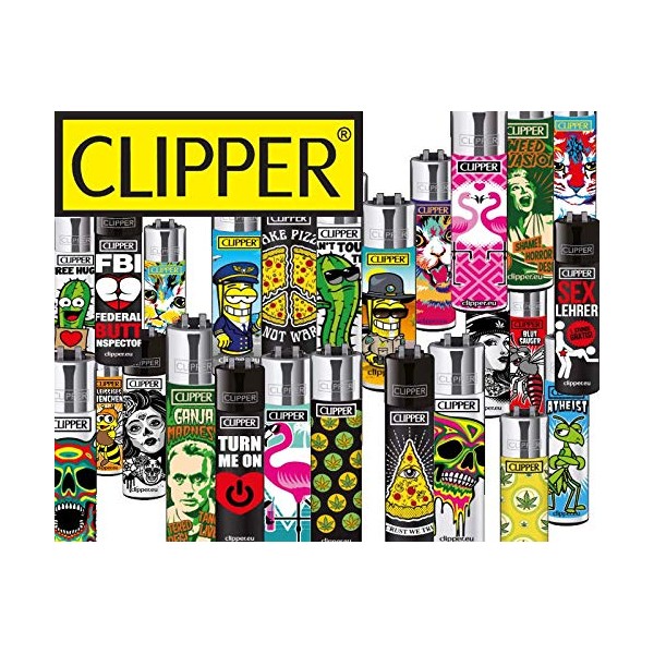 Clipper Lighters Mix - Clipper Wonder Bag - Pack of 20