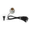 Reptile Ceramic Heat Lamp Holder, E27 Socket for Lizard Tortoise,