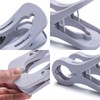 Zhailyn Beach Towel Clips, Clothes Pegs, 9Pcs Double Large Clothes