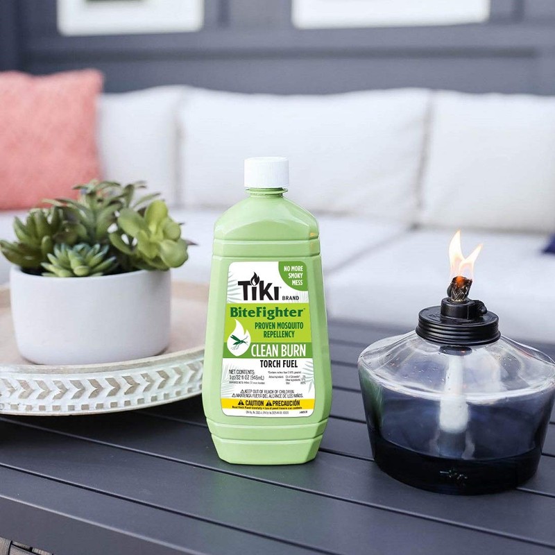 TIKI Clean Burn Mosquito Repellent Torch Fuel – 1/4 Gallon