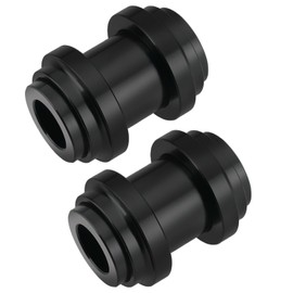 SG Store Pack of 2 Bicycle Shock Absorber Bushings Hardware for Rear Shock Absorber Bushing Mounting Hardware Made of Aluminium Alloy Compatible with Fox Compatible with Rockshox (8 x 24 mm)