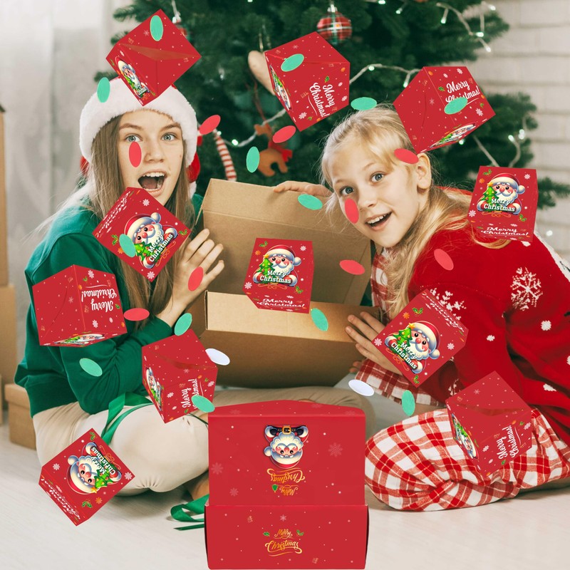 80UncleKimby Christmas Surprise Gift Box for Money - Pop Up
