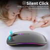 Zenyx Wireless Rechargeable Mouse, Dual Mode with USB Receiver &
