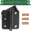 ZiYuya Folding Latch Gate Latch Security Latch Latch for Barn