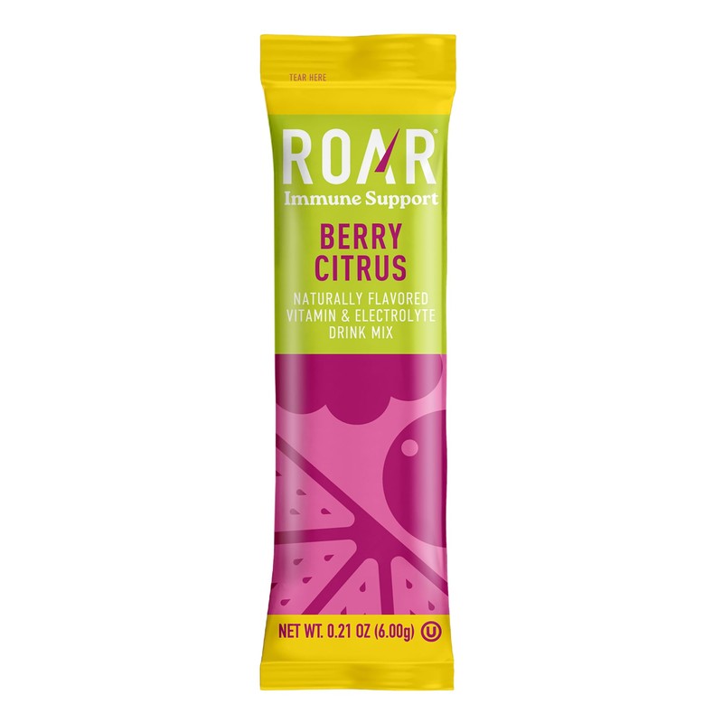 Roar Immune Support Powder - Hydration Packets with Zinc and