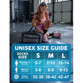 Juclise Bamboo Viscose Compression Socks for Running, Moisture Wicking, Anti Blister Socks for Hiking, Sports, Cycling, wall green, 38 - 42