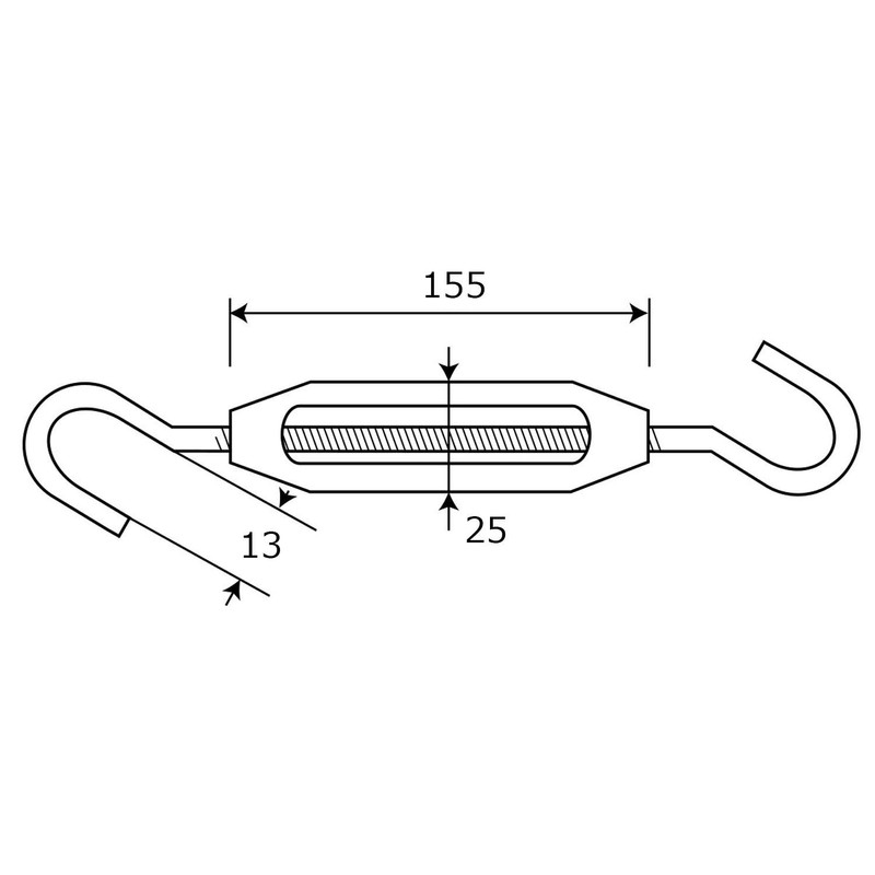 aiai Stainless Turnbuckle 15-012 (9)