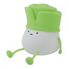 Cute LED Night Light Tap Control Rechargeable 1.5W Decorative Scallion