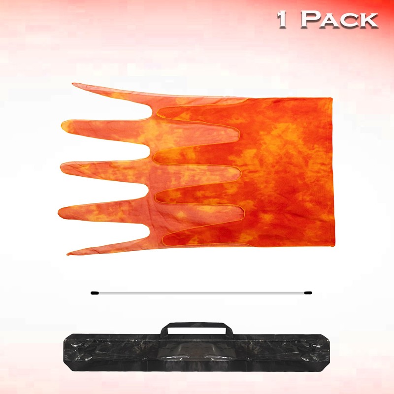 Wuchieal Consuming Fire Worship Flags, Holy Fire Worship Flag, Holiness