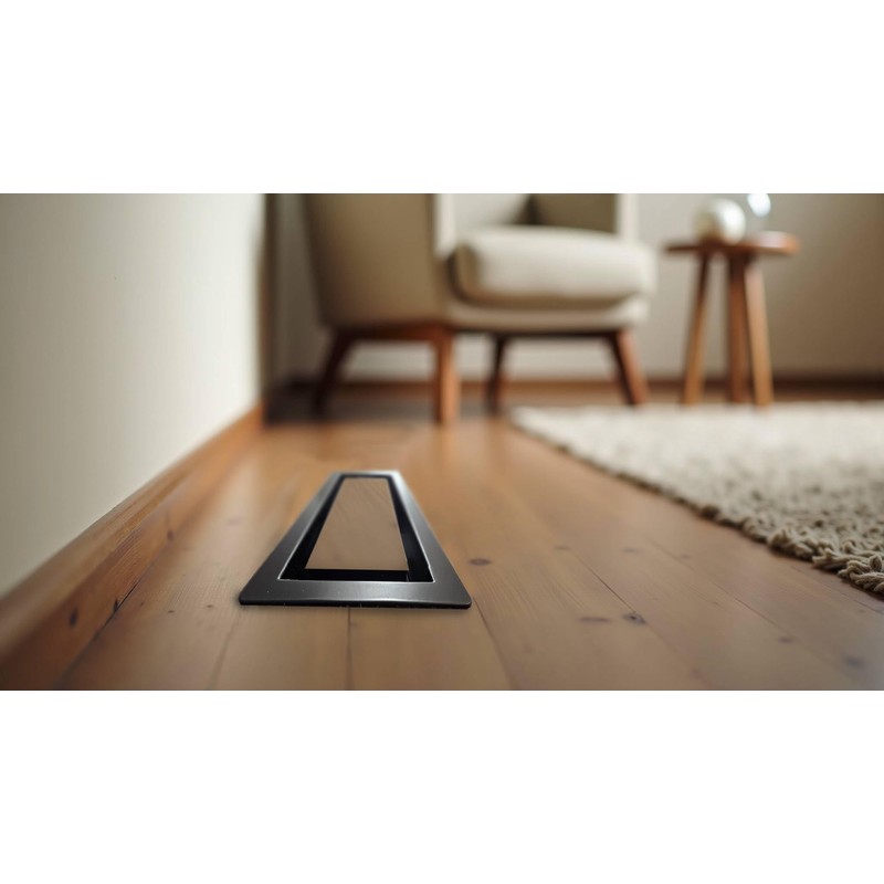 4x10 Inch Floor Register with Tray for Flooring Insert –