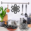 BYKITCHEN Pan Protectors for Stacking, Gray Saucepan Protectors, 6PCS and