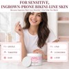 LHOPEBK Nature Ingrown Hair Treatment Pads: with BHA/AHA for Bikini