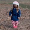Jan & Jul Waterproof Rain Pants for Toddler Girls (Dusty