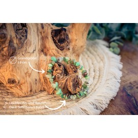 Lebensquelle Plus Chrysoprase Chip Bracelet | High Quality Gemstone Bracelet, Gemstone, Chrysoprase