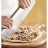 Huji 14" Pizza Cutter Rocker Style Heavy Duty Knife Blade