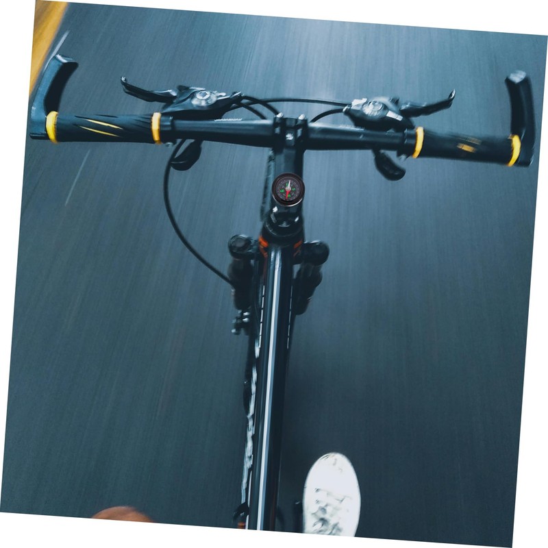 KICHOUSE Rugged Metal Bicycle Compass for Mountain Biking Hiking and