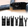 Multitool Metal Saw Blades, 6-Piece Multimaster Saw Blades, Multifunctional Tool