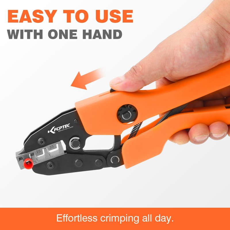 KF CPTEC Crimping Pliers for Wire End Ferrules, End Ferrules