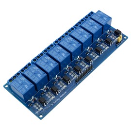 DollaTek 8 Channel 5V DC Relay Module Expansion Board for Arduino Raspberry Pi DSP AVR PIC ARM