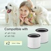HSIAMEN AP-T100FL Filter Replacement Compatible with HoMedics AP-T100 AP-T95 Smart