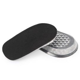 Heel Cushion Pads,1 Pair Cushion Elastic Shock Absorption Heel Pads Heel Cushion Pads Half Increased Heel Shoe Lifts for Boots,Sports Shoes,High-top Shoes,Leather Shoes,High Heels Heel Height:1.5cm