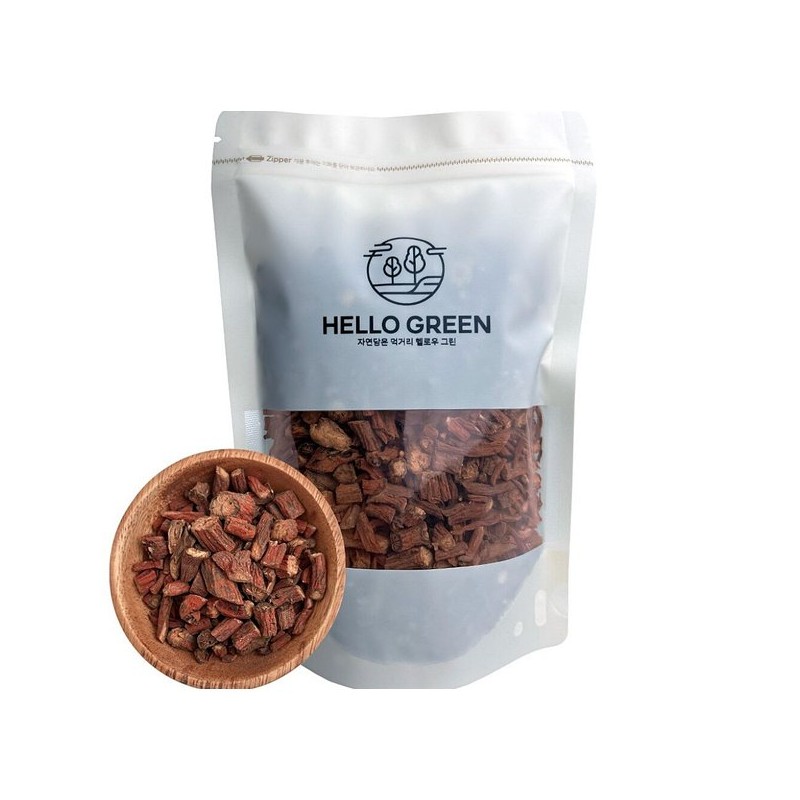 한방재료 한차 헬로우그린 수입 단삼 250g 팩 원물 Herbal Ingredients