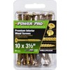 HILLMAN Fasteners 42475 Star Screw (25 Pack), 10 x 3.5"