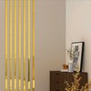 20 Pcs Sliver and Gold Mirror Wall Stickers Striped Design