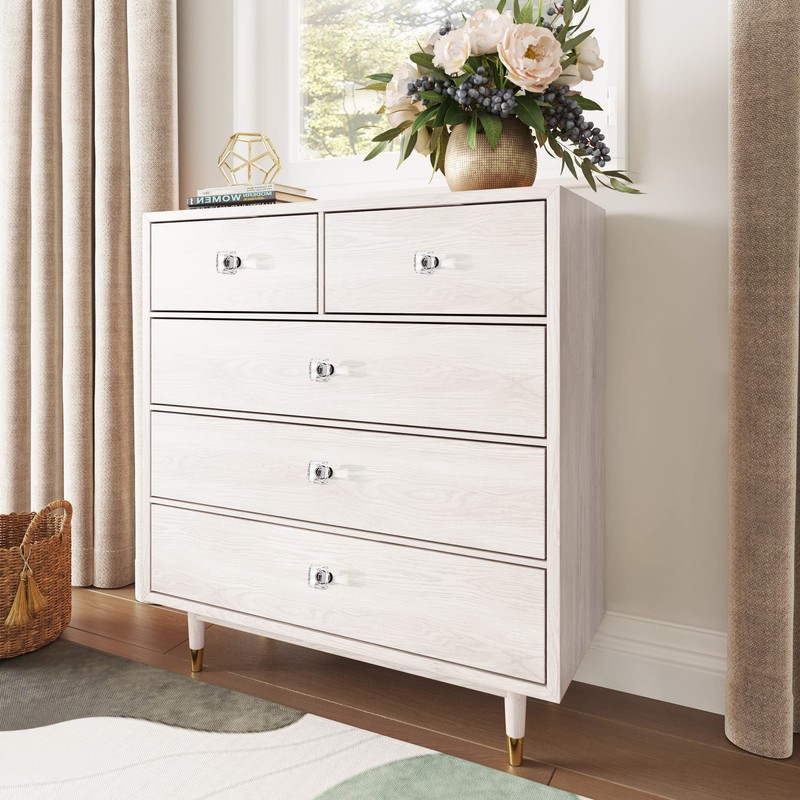 coolnews 16 Pack Crystal Glass Cabinet Knobs Dresser Knobs Drawer