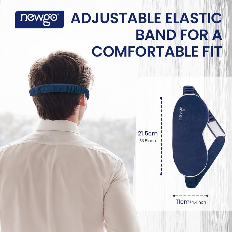 NEWGO Eye Mask for Dry Eyes Blue