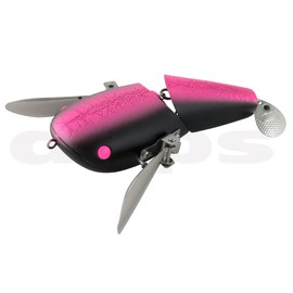 Depth Bass Lure NZ Crawler Jr. #08 Visible Black