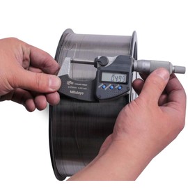 IQQI 0.01/0.02/0.03mm Dia 99.95% Tungsten Fine Wire, 1Meter/Spool, Cleaned,Good Toughness and Deformation,0.02mm/1m