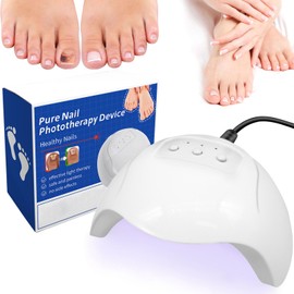 Nagelpilz Laser, Furzero Nagelpilz Lasergerät, Furzero Nagelpilz Laser, Nagelpilz Behandlung Schnell Intensiv Furzero Nagelpilz-laserbehandlungsgerät, Purenail Fungus Laser Therapy Device (Weiß)