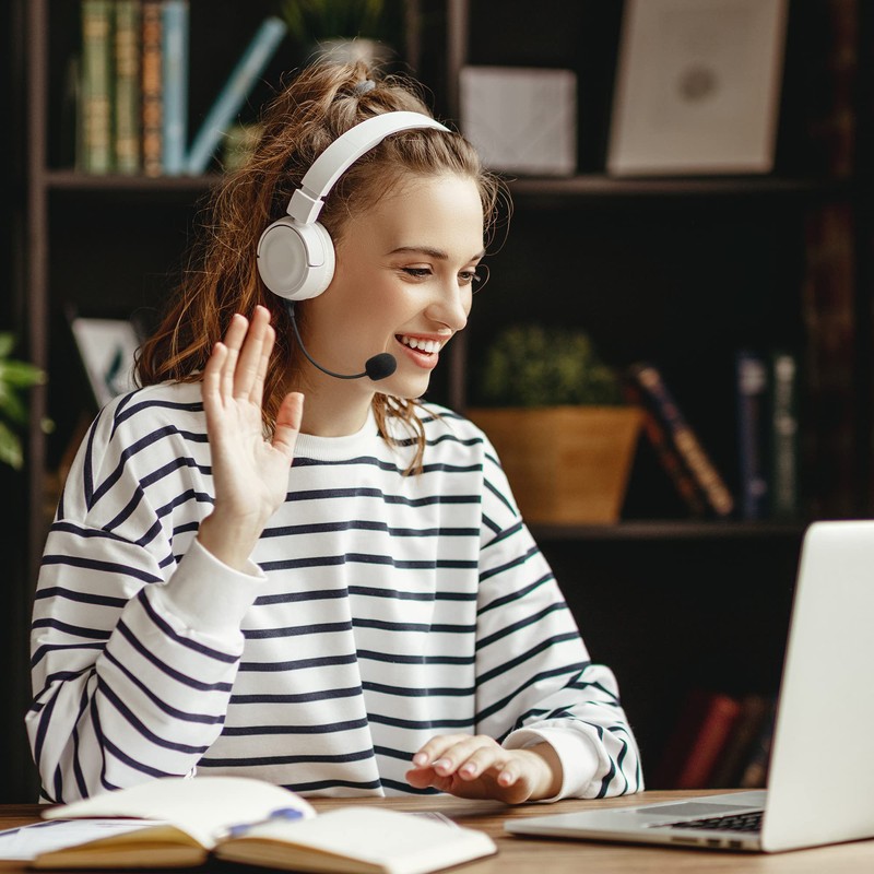 kwmobile Replacement Headphones Microphone Compatible with Kingston HyperX Cloud III