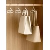 HARWAVE 4 Pack Bag Hangers, Purse Hangers for Closet, Hooks