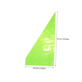 Operitacx Pack of 50 Sealing Bags for Grouting Cement Squeeze Bags for Cement Joints Mortar Bags Piping Bags for Tile Mortar Bag Cement Installations Wall Large Green Ldpe