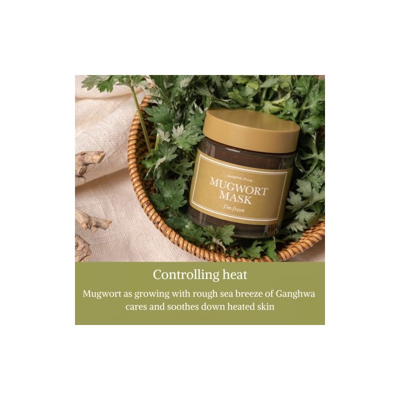 Máscara de Mugwort, 110 g, K-Beauty