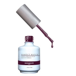 LeChat Perfect Match Gel Polish, Maroonscape, 0.5 Fl Oz (PMS132)