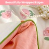 FANSU Quilted Bedspreads Single Double Super King Bed Size, Reversible
