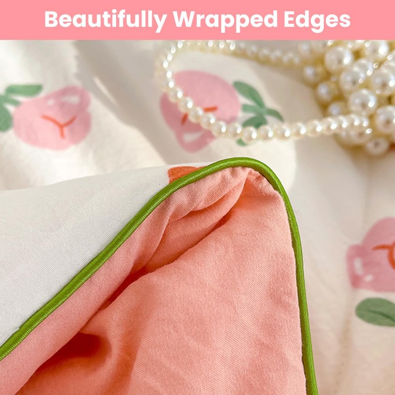 FANSU Quilted Bedspreads Single Double Super King Bed Size, Reversible
