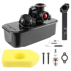 Carbhub 498809 Fuel Tank and 498811 Carburetor Replace 498809A 494406 494775 497619 494407 795477 795469 794147 699660 794161 Fit for MTD TORO Murray Poulan Craftsman Push Lawn Mower