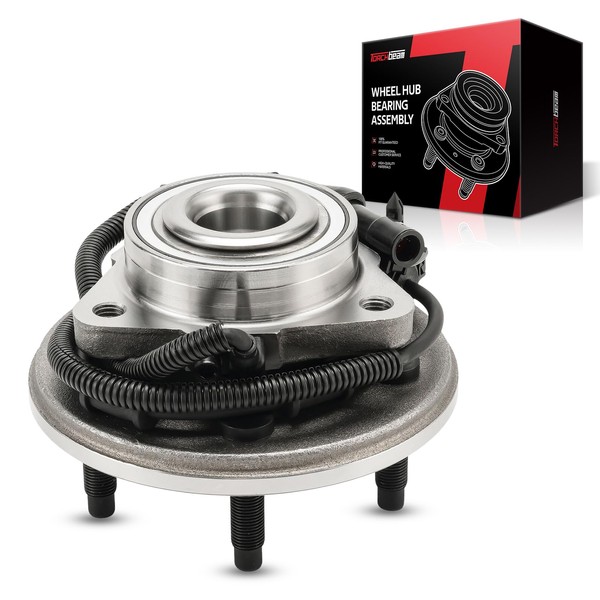 Torchbeam 515050 Front Wheel Bearing Hub Assembly Fit for Ford