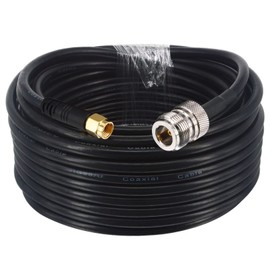 BOOBRIE 15 m N female to RP-SMA male RG58/U cable