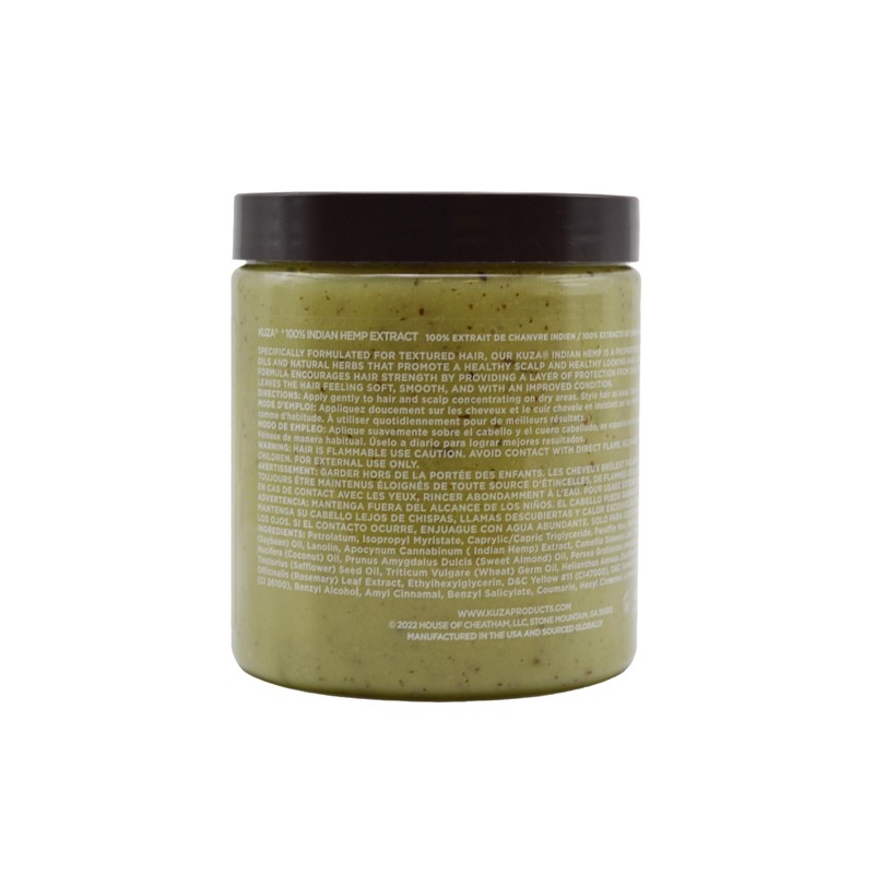 Kuza 100% Indian Hemp Hair & Scalp Treatment - Improves