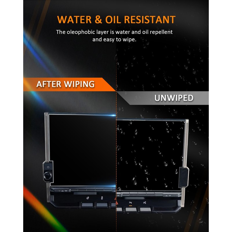 CDEFG 2 Pack Hummer EV Screen Protectors, 13.4" Touchscreen &