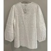 Sundance NWT Sundance Catalog By Tolani White “Saylor Eyelet Blouse”
