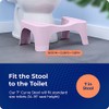Squatty Potty The Original Bathroom Toilet Stool Curve Lightweight with