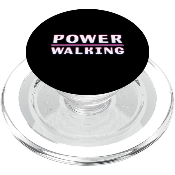 Power Walking Walker Cardio Exercise Fitness Enthusiast PopSockets PopGrip for