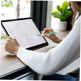 TEHAUX 7Pcs LCD Writing Tablet Stylus Pen for Drawing Writing Includes for Learning Creativity