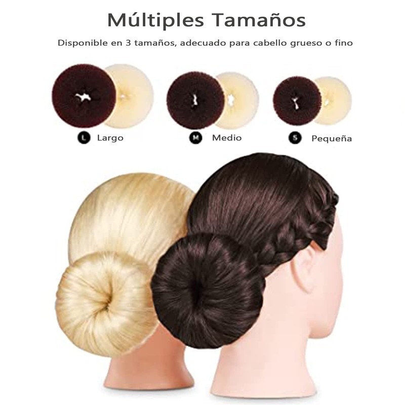 Herramientas para Peinar el Cabello,Kit de 17 Piezas Accesorios para